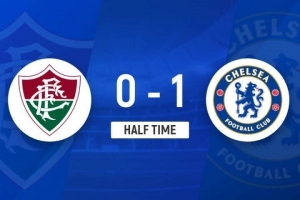 半场-切尔西暂1-0弗鲁米嫩塞 若昂-佩德罗世界波库库门线解围